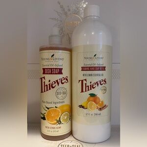 YOUNG LIVING OILS DISH SOAP & FOAMING SOAP REFILL